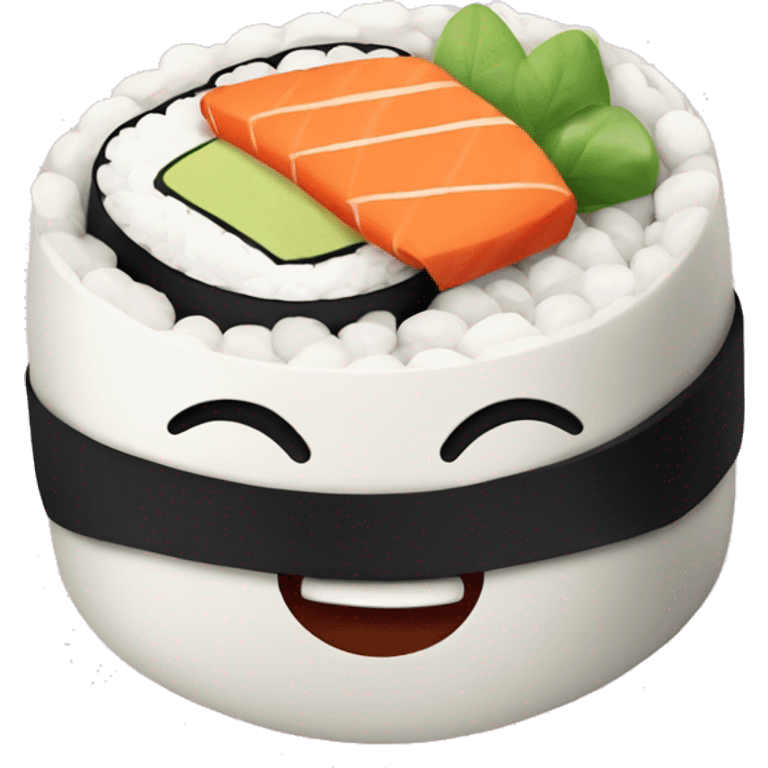 Happy Sushi emoji