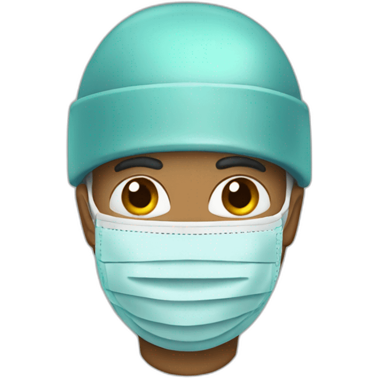 Surgeon with beard emoji