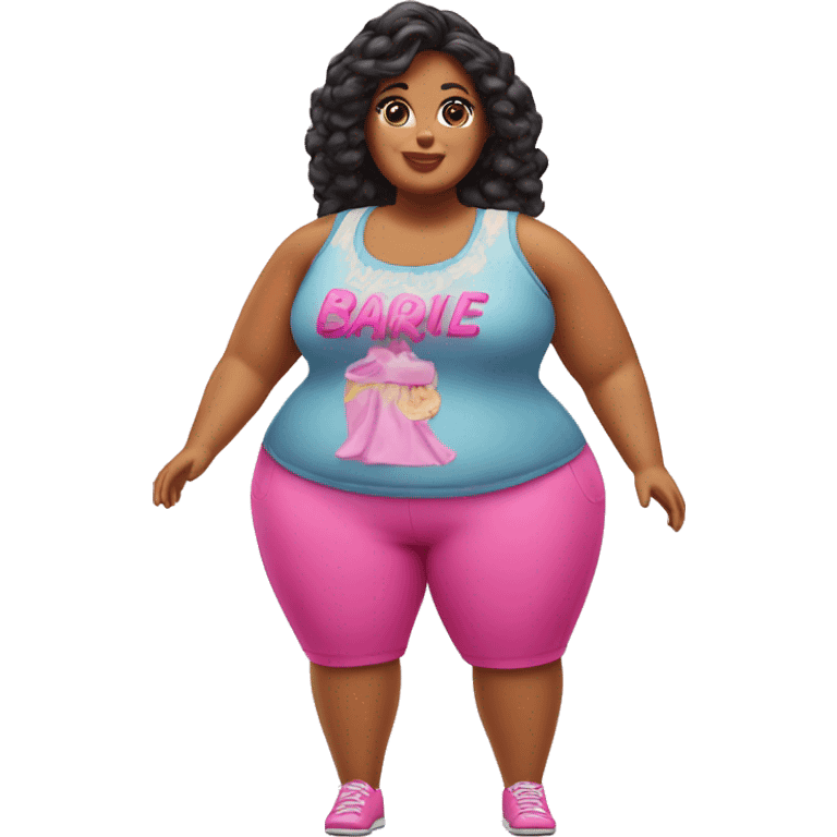 Fat Barbie emoji