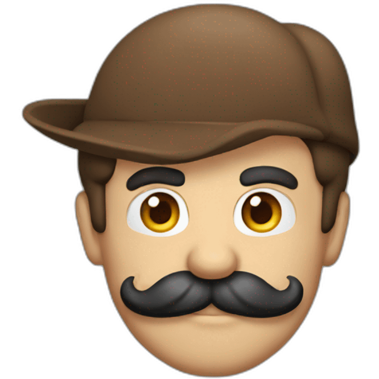 moustache de mario emoji