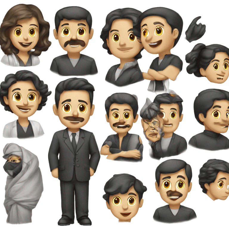 eşşek ve at öpüşüyor emoji