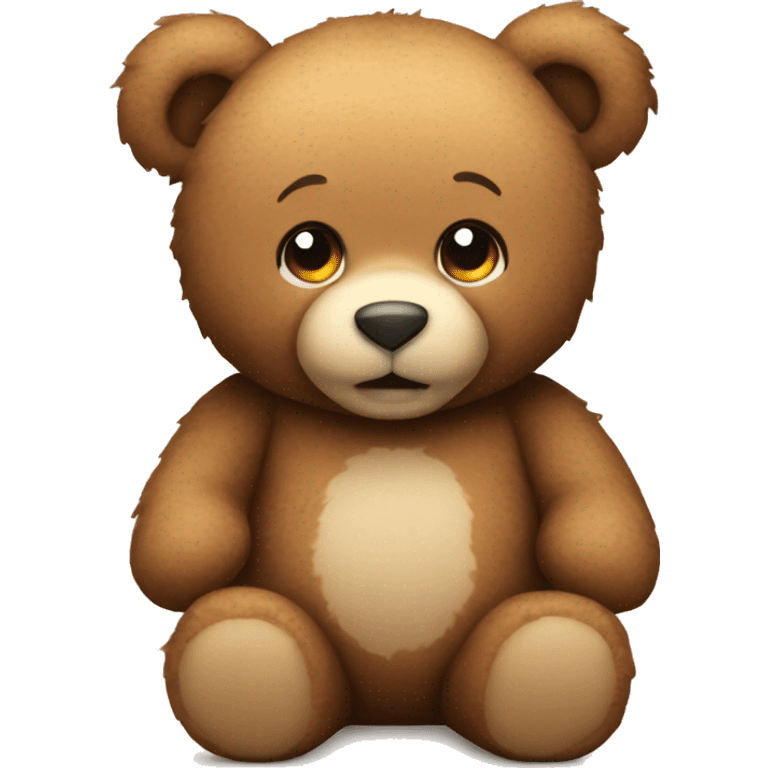 cute teddy bear emoji