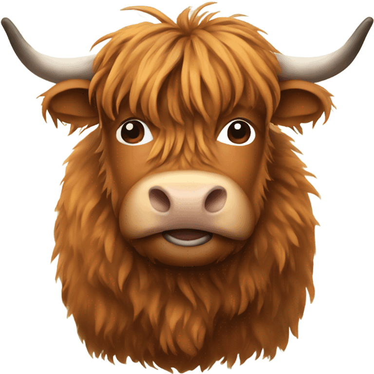 Highland cow emoji