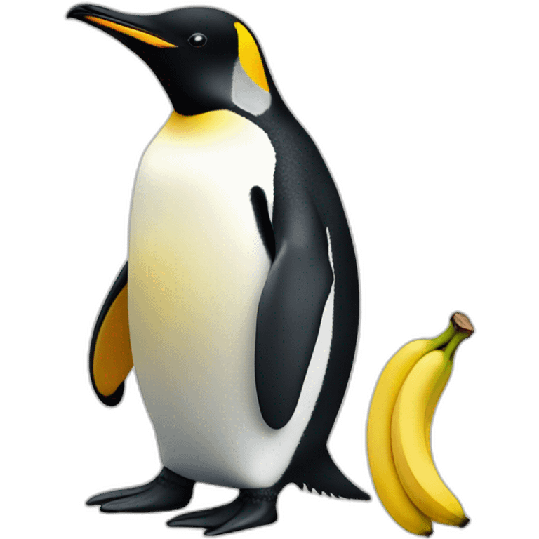 penguin-with-banana emoji