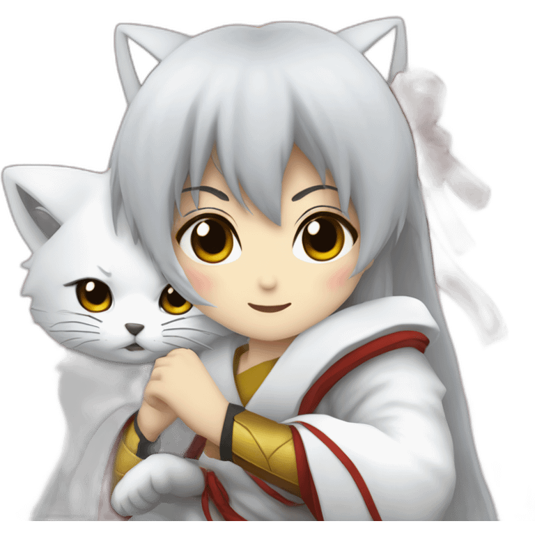 Rin and Sesshomaru (Yashahime) emoji