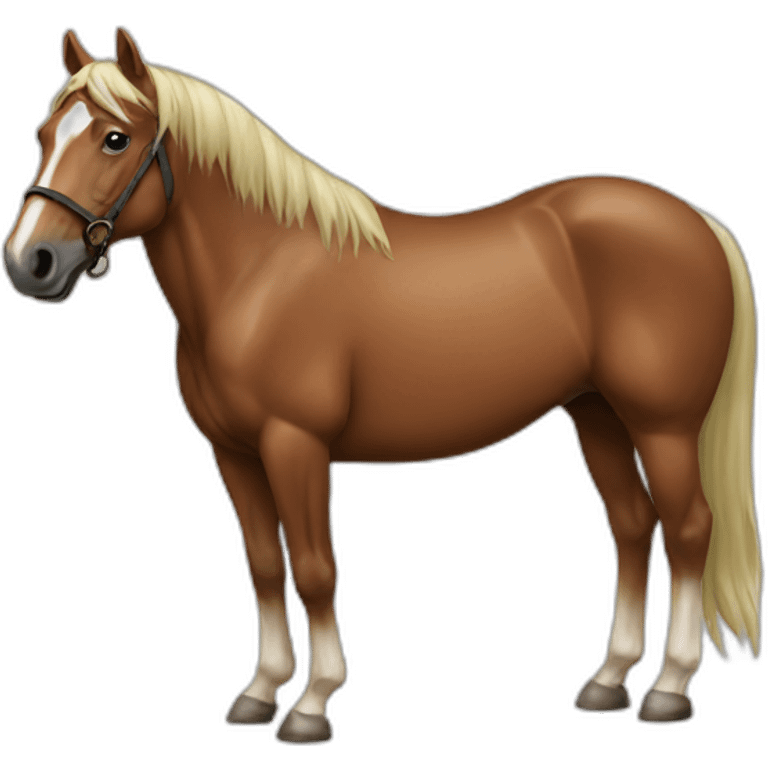 horse work emoji