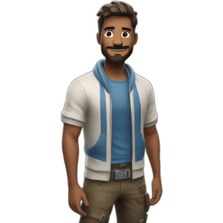 Personnage Fortnite emoji