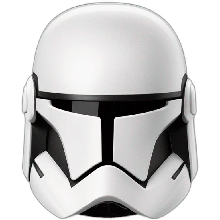 Clone helmet star wars emoji