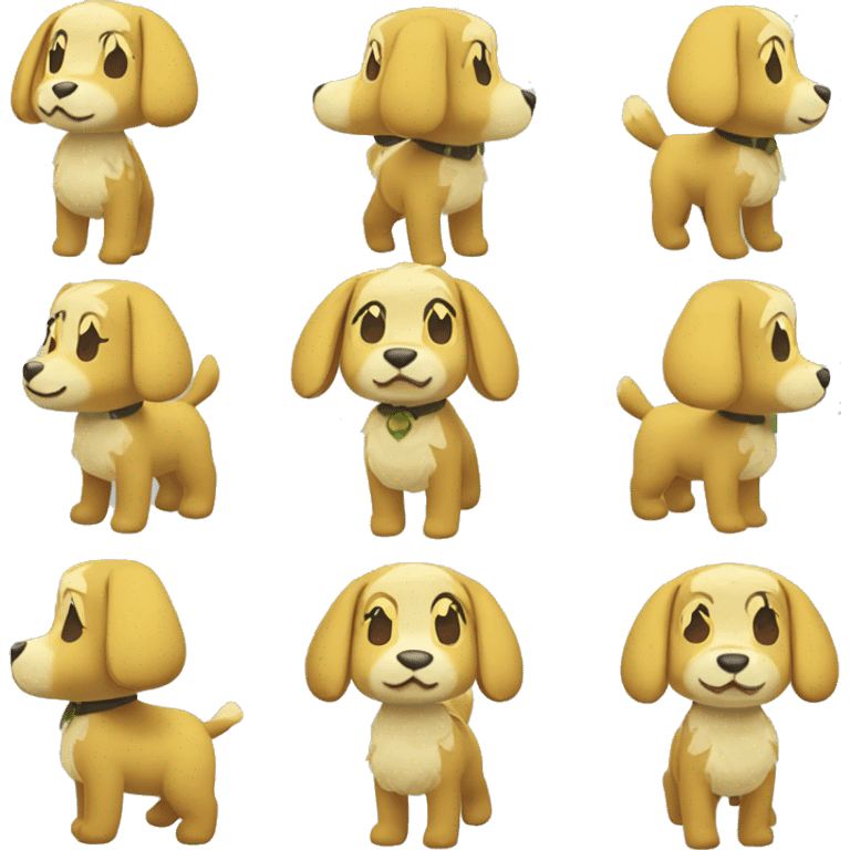 Animal Crossing's Isabelle emoji