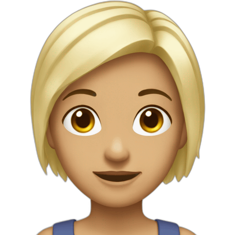 rubia graciosa emoji