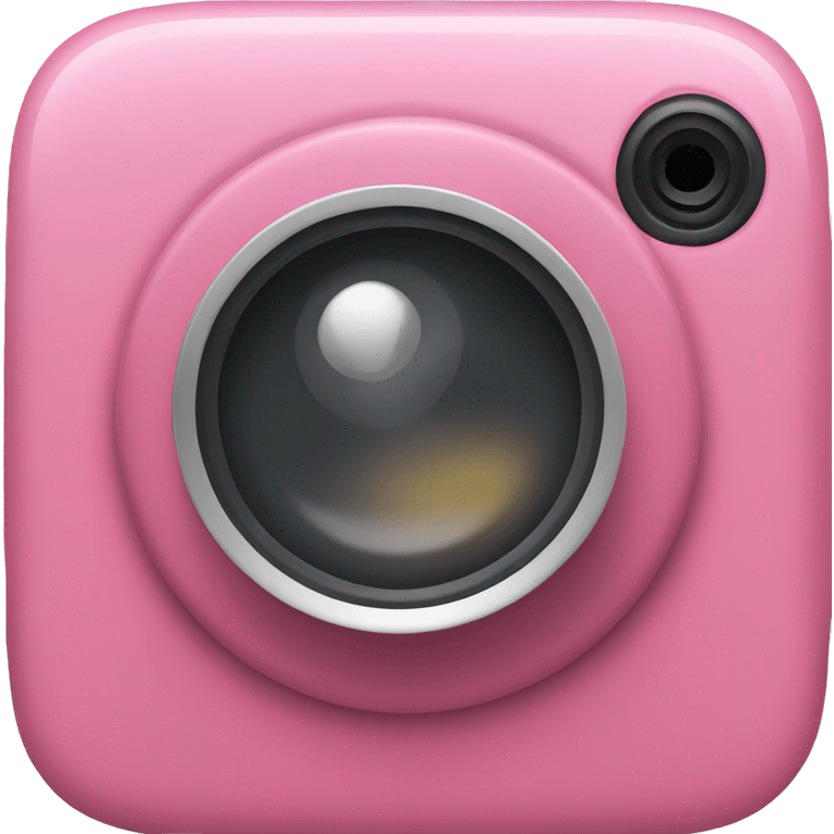 Camara rosa emoji