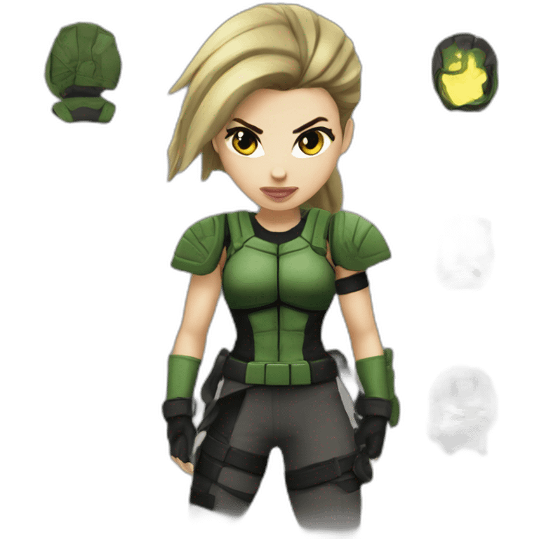 Sonya blade emoji