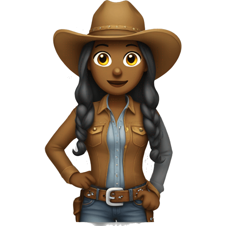 cowgirl emoji