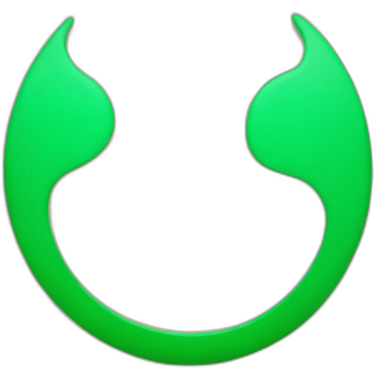 Logo Instagram green  emoji