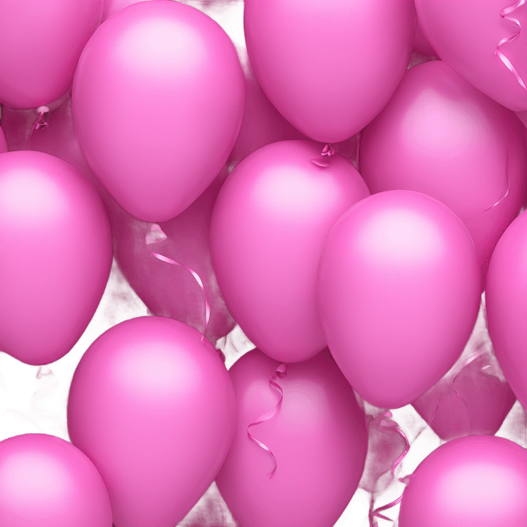 pink 2 0 2 5 ballons  emoji