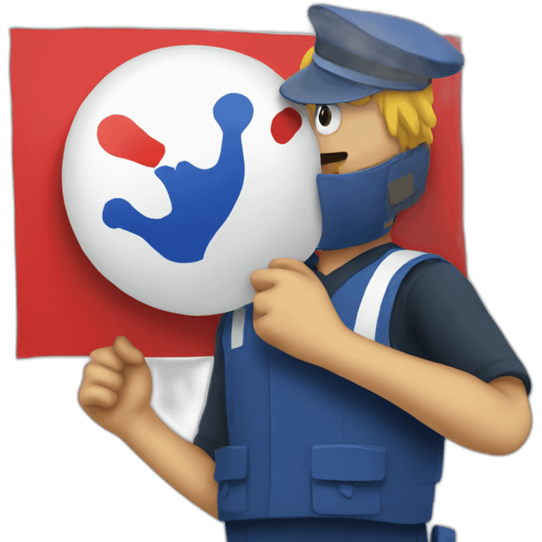 france on strike emoji