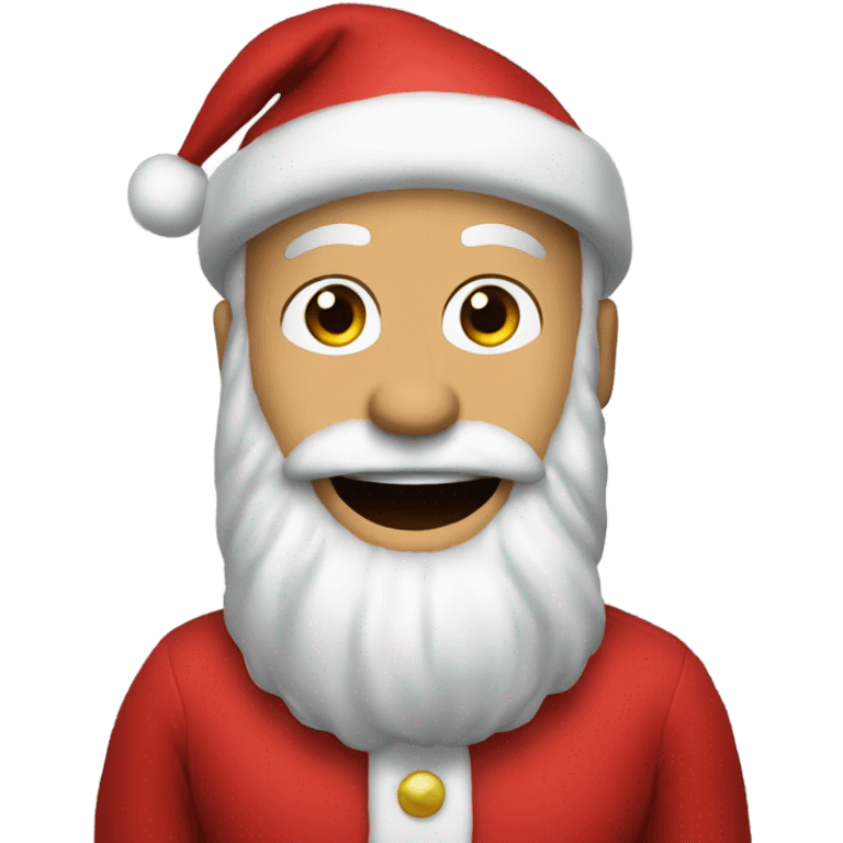 A picture of me as Santa emoji