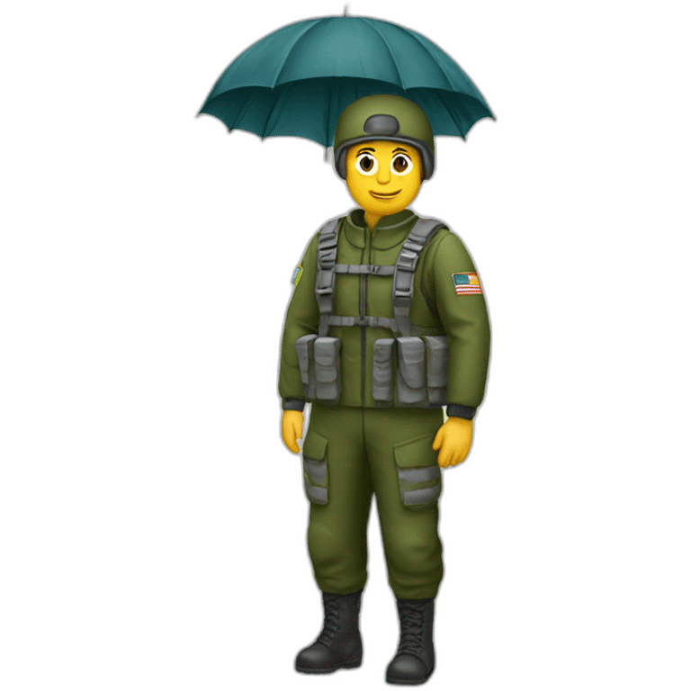 Parachutiste emoji