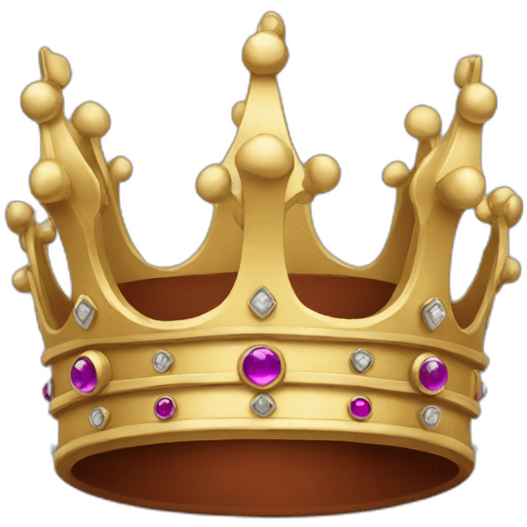 Crown with named king emoji