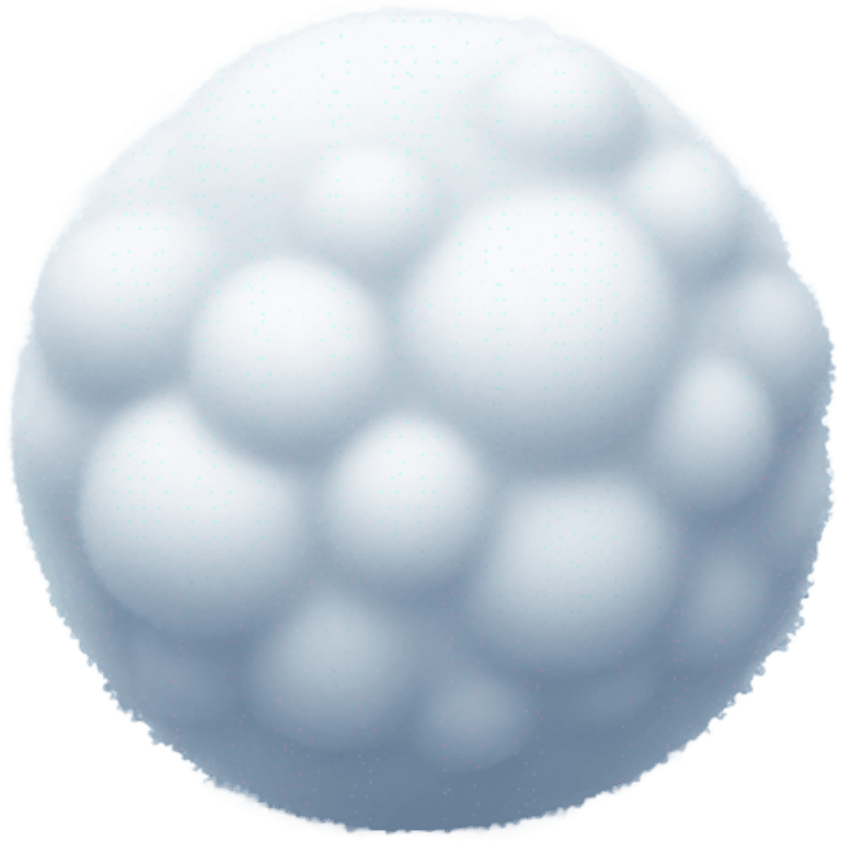 Little snow balls emoji