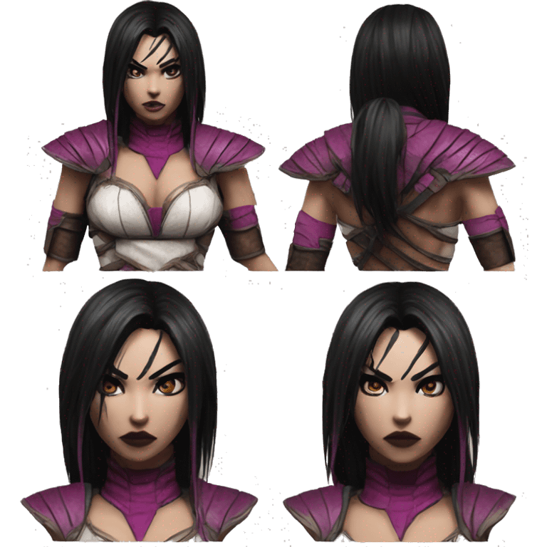 Sadness Mileena Mortal Kombat X emoji