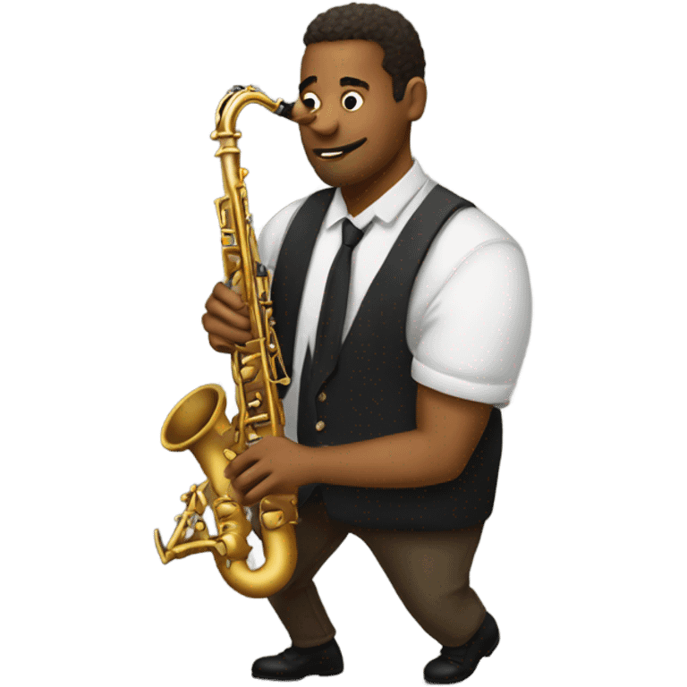 jazz saxofonist emoji