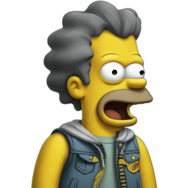 bart simpsons emoji