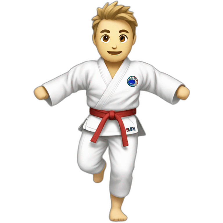 Judo emoji