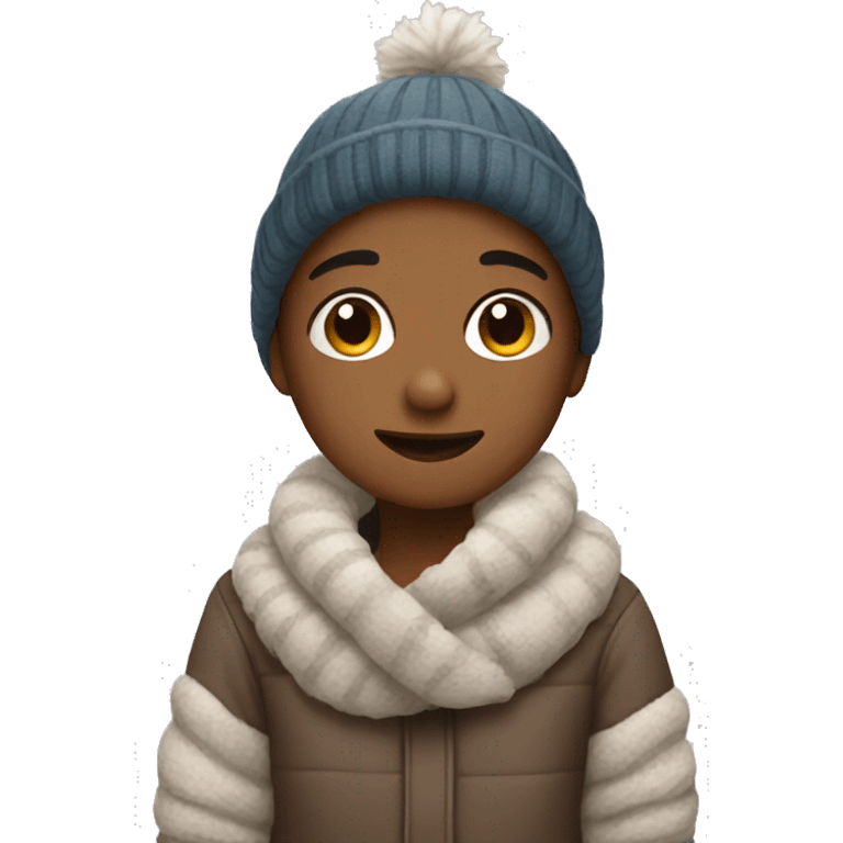 Cozy winter vibes emoji