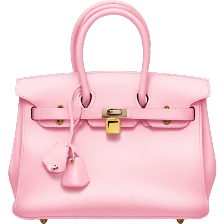 Baby pink birkin emoji