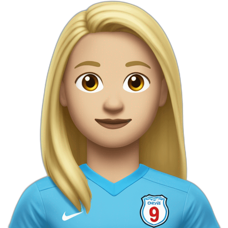 sky blue jersey number 9 name haaland emoji