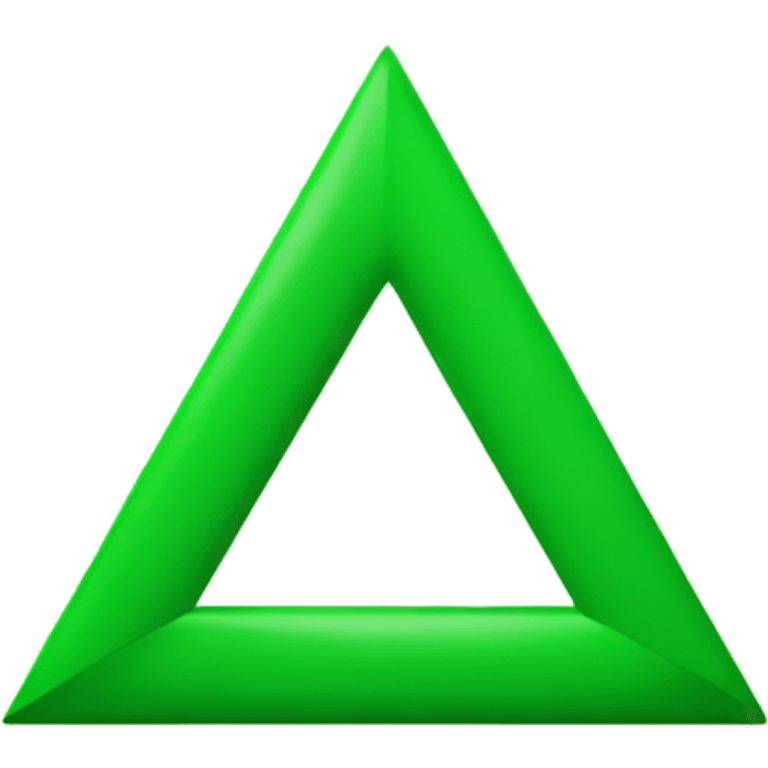 green triangle emoji