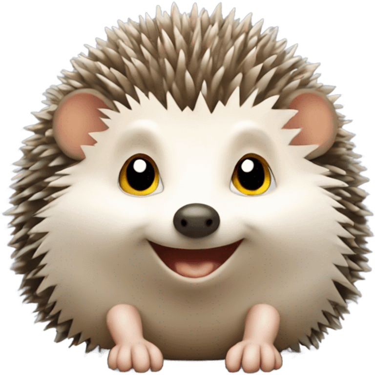 Cute hedgehog for Cryptocurrency emoji