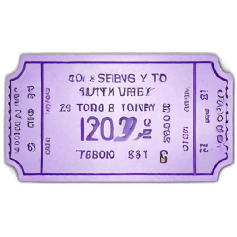 ticket emoji