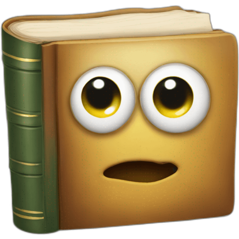 Book worm  emoji