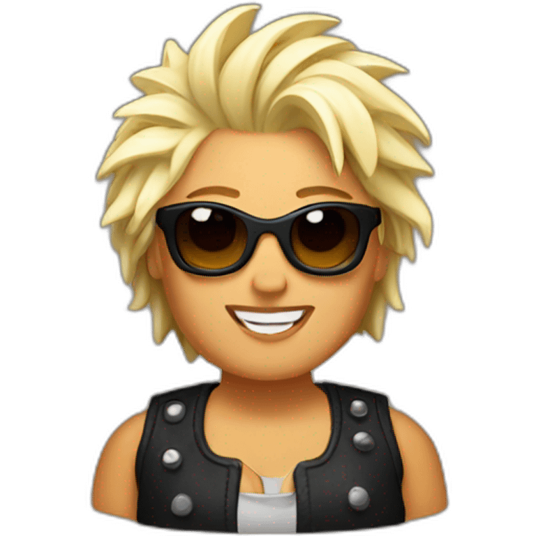 a lady version of guy fieri emoji