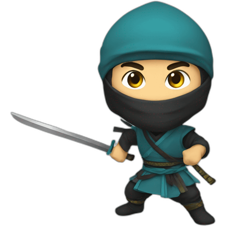 Kazakh ninja emoji