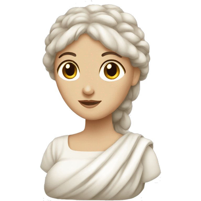 white ancient greek woman pregnant emoji