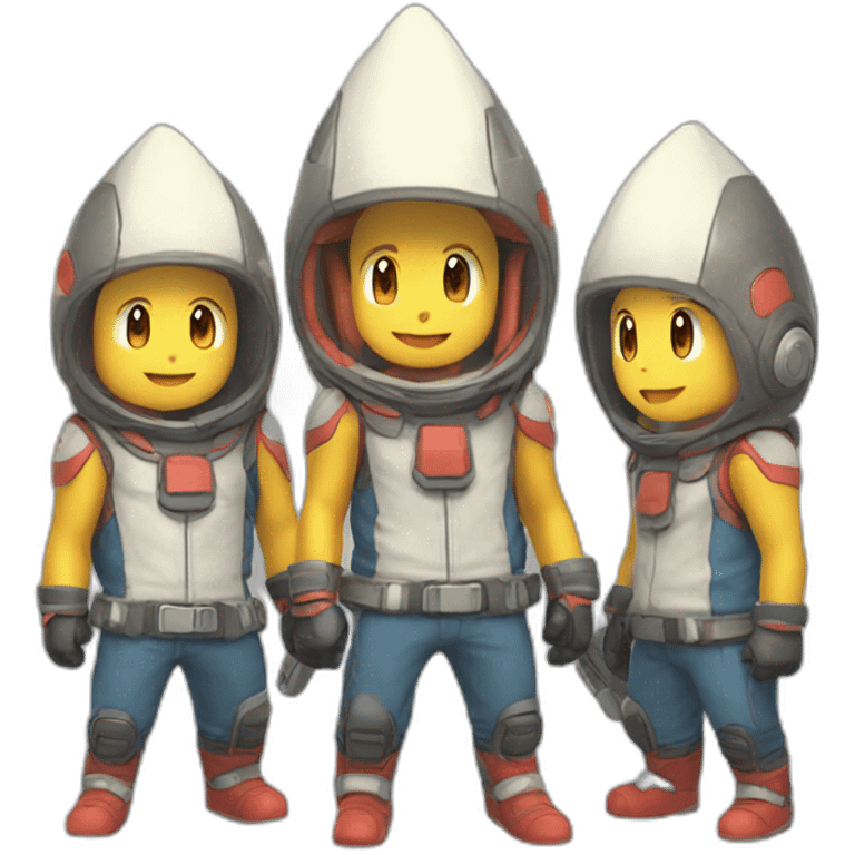 rocket team pokémon emoji