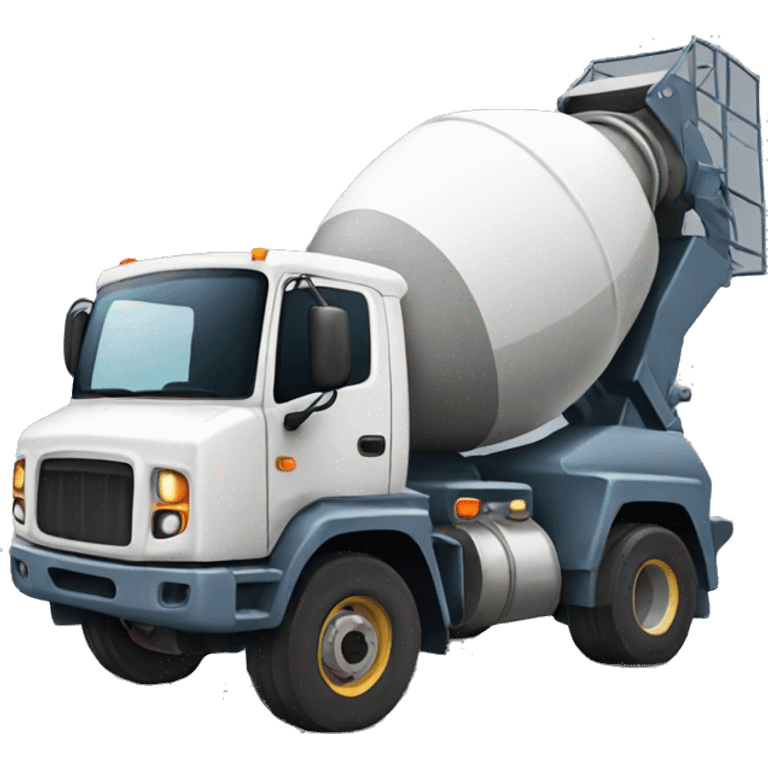 Concrete mixer emoji