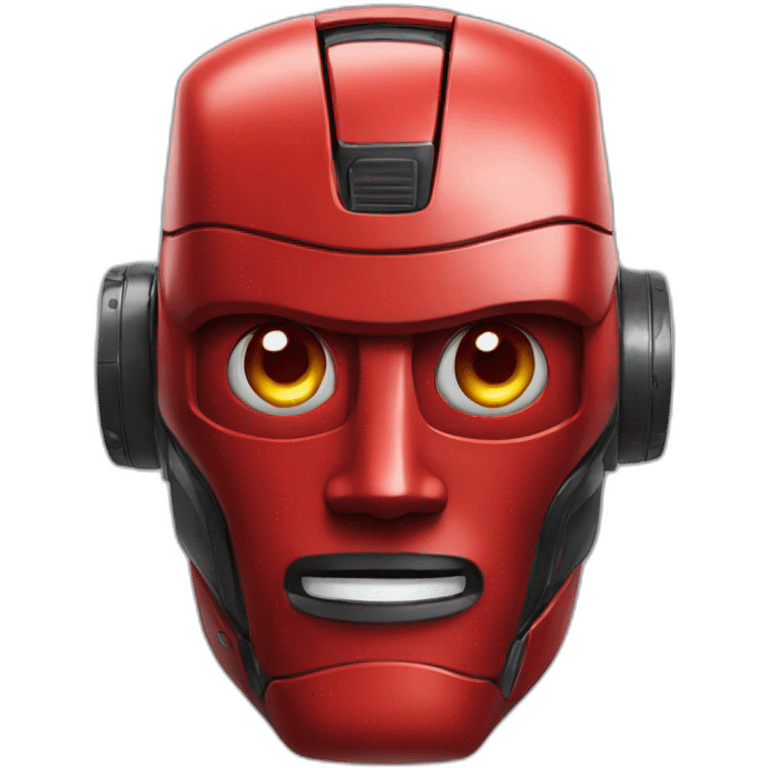 red-robot-head emoji