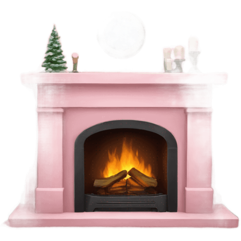 Winter Pink FirePlace emoji