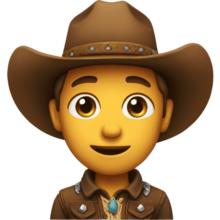 Cute western  emoji