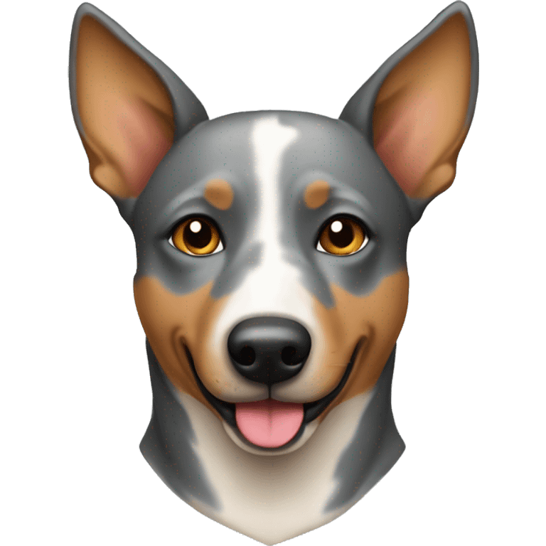 Tan cattle dog emoji