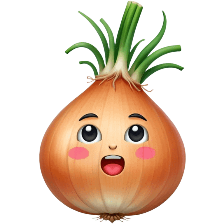 Stinky onion emoji