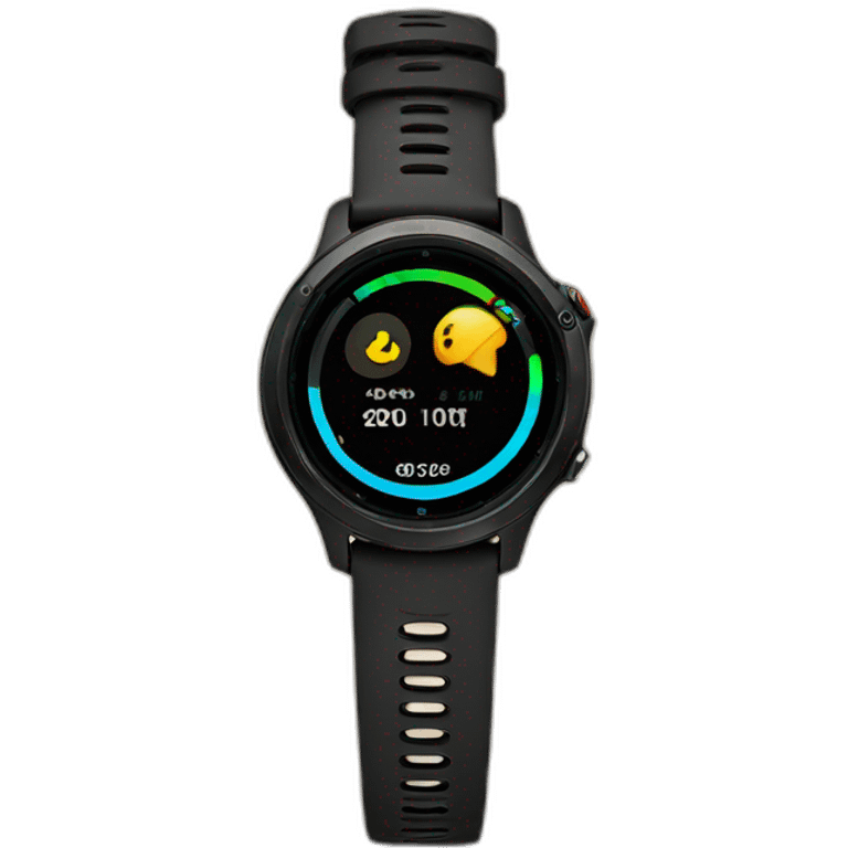 garmin watch emoji