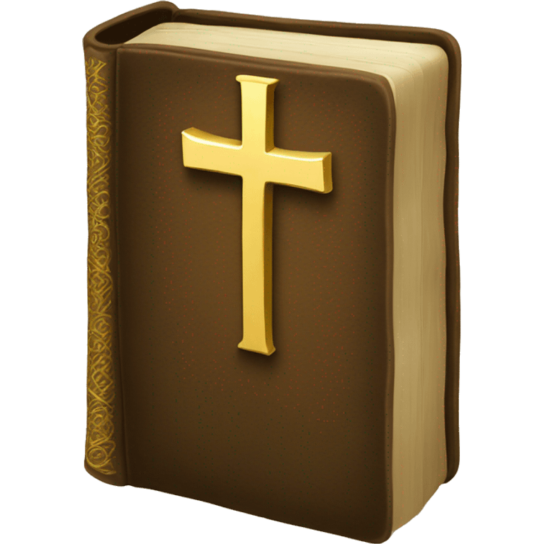 gold bible emoji