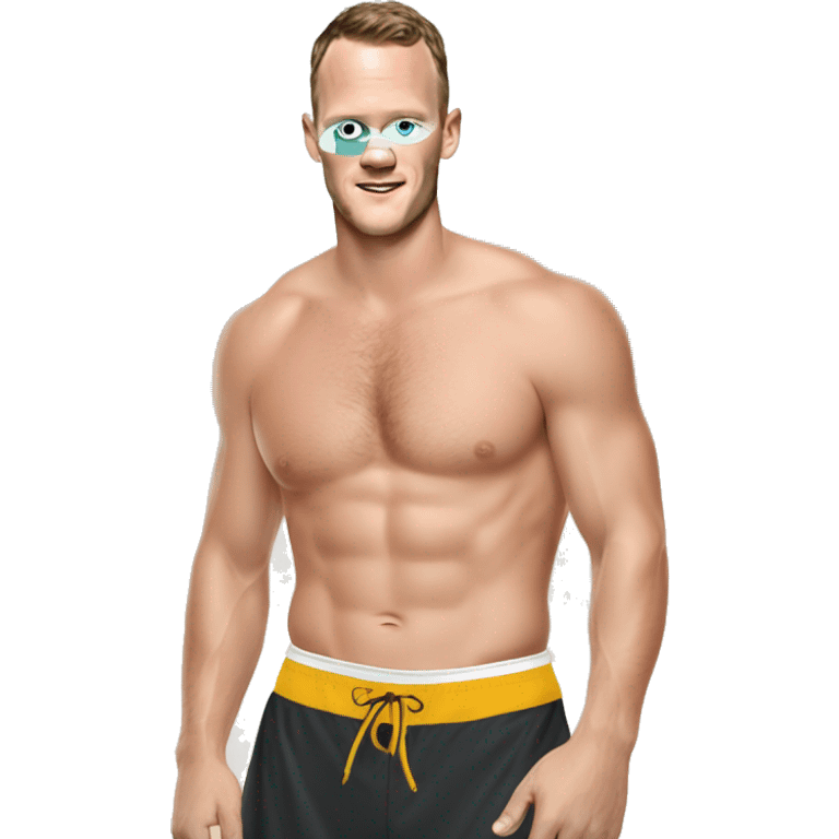 Jonathan Toews as beach bum emoji