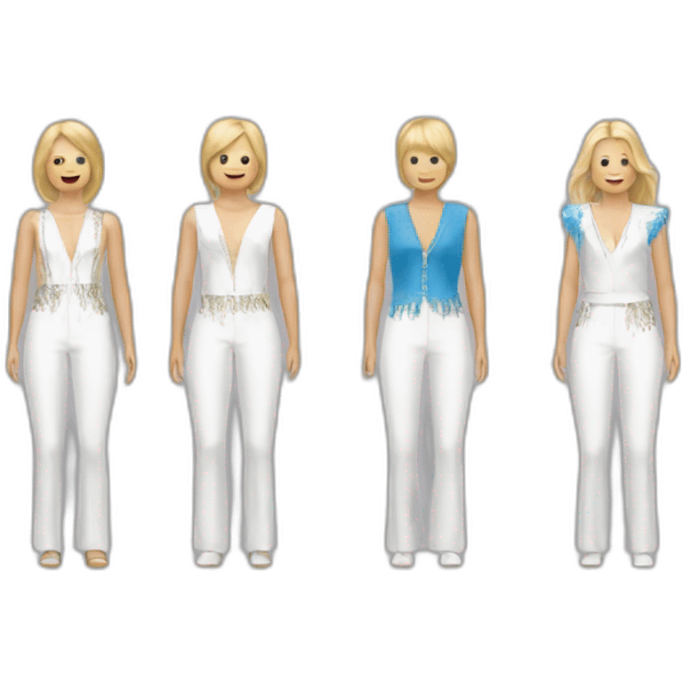 abba stage outfits emoji