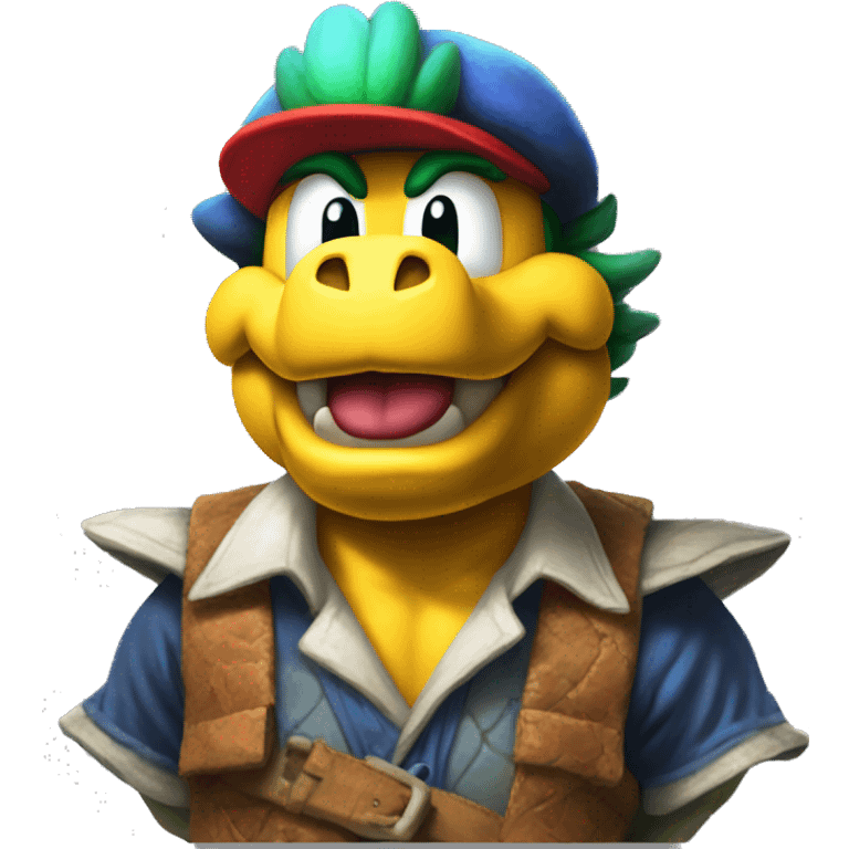 Mario Larry Koopa Koopaling  emoji